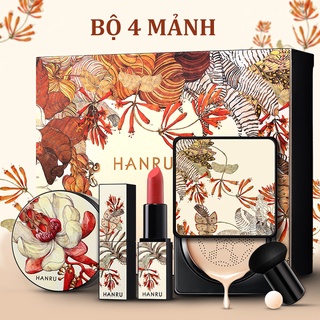 Bộ 4 Mỹ Phẩm Trang Điểm- Bộ thiết kế 4 trong 1 đa năng tiện dụng-Tặng kèm hộp quà độc đáo-HR-T4