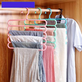 Móc treo quần áo nhiều tầng tiết kiệm không gian..