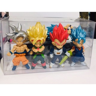 bộ 6 tượng để bàn 7 viên Ngọc rồng cao 11cm/mô  hình anime dragon ball