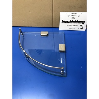 Kệ góc kiếng inox304 hàng cao cấp - rào kệ to rất cứng chăc, đẹp từng cm