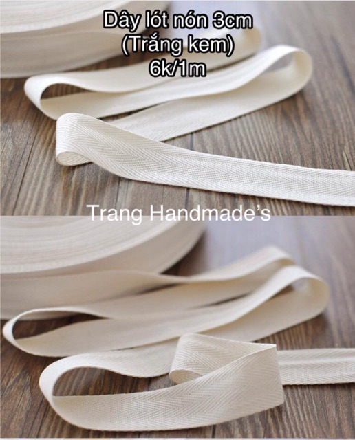 Dây lót nón phụ kiện nón