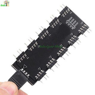 Hub chia led ARGB 5v 3pin , RGB 12v 4pin 10 Cổng | sala gear shop
