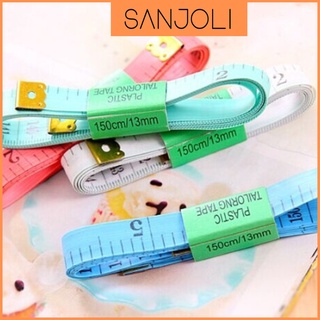 Thước Dây Đo Eo SANJOLI Thước Dây Cuộn Mini May Đo Đa Năng 1,5m PK005