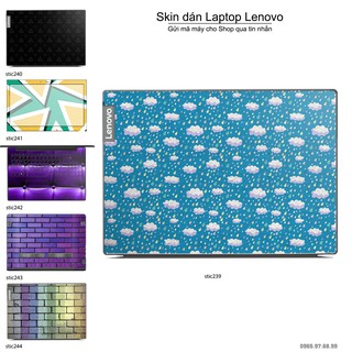 Skin dán Laptop Lenovo in hình Hoa văn sticker nhiều mẫu 39 (inbox mã máy cho Shop)