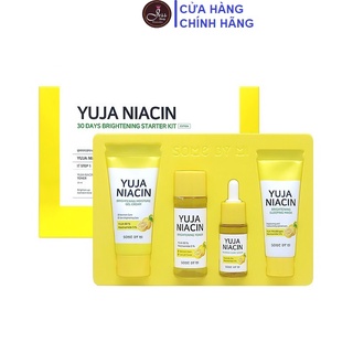 Bộ Kit Dưỡng Sáng Da Mờ Thâm Nám Some By Mi Yuja Niacin 30 Days Brightening Starter Kit Edition