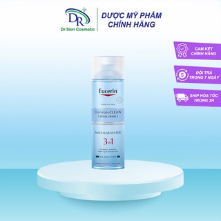 [ Chính Hãng ] Nước tẩy trang Eucerin, Tẩy trang cho da nhạy cảm 200ml [3 in 1]