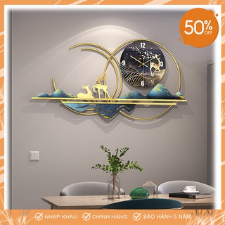 Đồng Hồ Treo Tường, Đồng Hồ Trang Trí Decor Vòng Mã 090