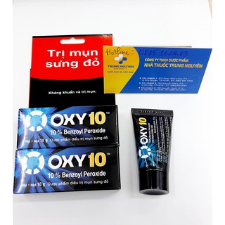 [CHÍNH HÃNG] Kem chấm mụn viêm OXY 10