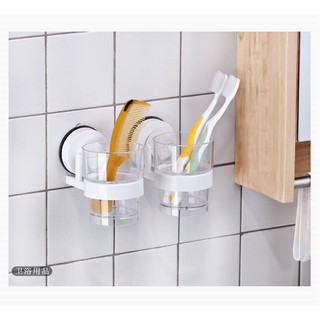 [ LOCK&amp;LOCK ] Dụng cụ đựng ly súc miệng hoặc treo bàn chải,kem đánh răng... dòng Dehub Lockr&amp;Lock (kèm ly)