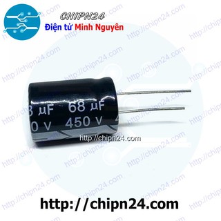 [3 CON] Tụ hóa 68uF 450V (18x25mm)