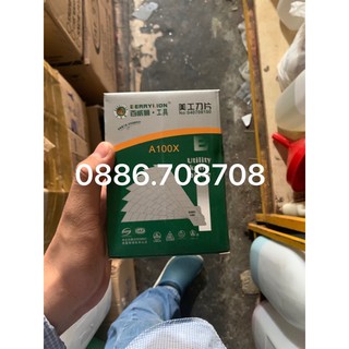 Combo 1 hộp 200 lưỡi dao rọc giấy loại tốt