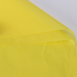 Giấy mếch lụa màu vàng, màu đỏ  gói hoa, làm hoa, gói quà khổ 55cm x 55cm