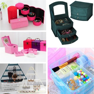 [FREESHIP-150K] KỆ TAM GIÁC, HỘP ĐỰNG TRANG SỨC VẢI NHUNG, NHỰA TIỆN DỤNG