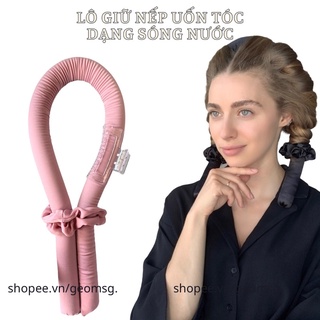 Bộ thanh uốn tóc không cần nhiệt lọn 3cm - Lõi cao su mềm, dẻo dai loại 1 - uốn tóc không nhiệt sóng nước.