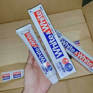 Kem đánh  răng White &amp; White Nội Địa Nhật(air)