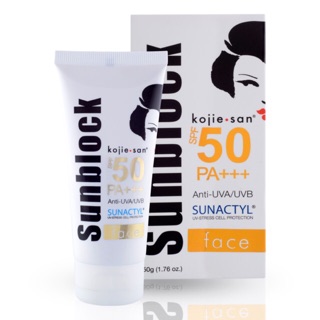 Kem chống nắng dành cho mặt KojieSan SPF50 PA+++ 50gr