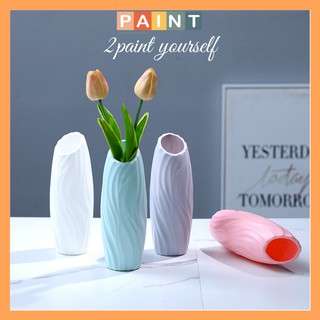 Lọ hoa decor nhựa giả gốm trang trí phòng phong cách hiện đại