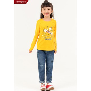 Quần dài Jeans bé gái BQ103J460 GENVIET KID
