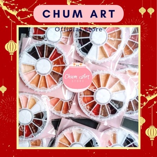 [ Chum art ] Pocket màu nước tone da người 12 màu maries mix gouache