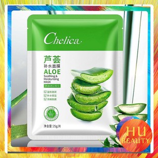 [N128] Mặt nạ nha đam FREESHIP Nạ nha lô hội Chelica cao cấp, cấp ẩm chống lão hóa da hàng chuẩn