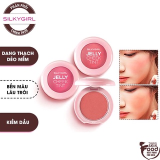 Phấn Má Hồng Dạng Thạch Bền Màu Lâu Trôi Silkygirl Jelly Cheek Tint 3g