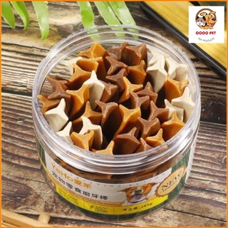 Bánh Thưởng Thanh Xoắn Yaho Mix 3 Vị Bò - Gà - Sữa Giúp Sạch Răng Thơm Miệng Cho Chó Mèo Hộp 165gr