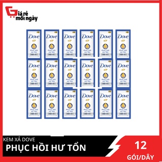 Dầu xả Dove Hư tổn Dây 12 gói