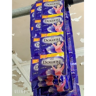 dây xả quần áo Downy 1 lần xả màu tím