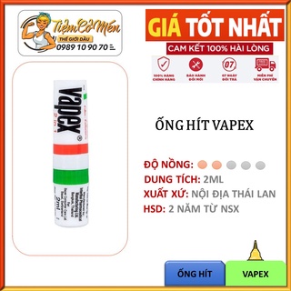 Ống Hít Thông Mũi, Thông Viêm Xoang Vapex HR Bayer - Hàng Nội Địa Thái Lan