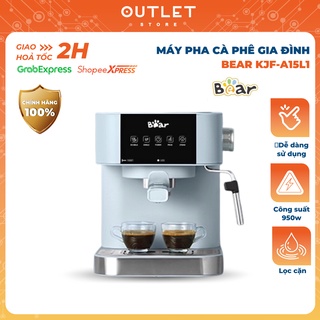 Máy pha cà phê gia đình tự động Bear KFJ-A15L1 (CF-B15V1) sử dụng văn phòng nhỏ gon pha espresso latte cappuccino machia