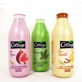 Sữa tắm dưỡng trắng da của Pháp Cottage Le Caramel