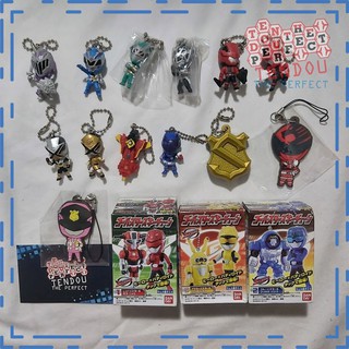 Đồ Chơi Móc Khóa 5 Anh Em Siêu Nhân Super Sentai