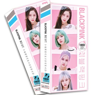 Hộp ảnh blackpink xinh xắn gồm lomo và hình dán cực đẹp