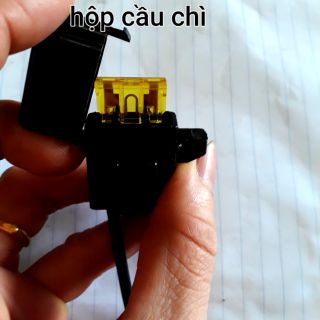 [Mã LIFEAU5SALE giảm 20k đơn 50k] Hộp cầu chì 2 dây thẳng kèm cầu chì