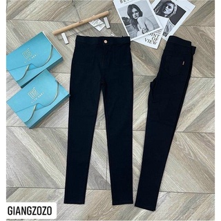 Quần legging umi hàn skinny slimfit Quần bó nâng mông cạp cúc