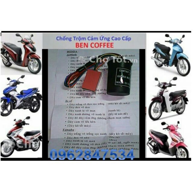 CHỐNG TRỘM/CƯỚP XE MÁY