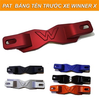 PAT NHỰA GẮN BẢNG TÊN WINNER X - 2019