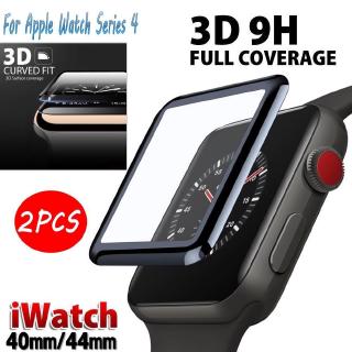 Kính cường lực cong 3D 9H cho đồng hồ thông minh Apple Watch Series 4