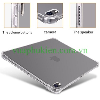 Ốp lưng dẻo chống sốc iPad Pro 11/12.9 inch, Case iPad Mini 6, iPad Air 3/4 (10.5/10.9")/Gen 7/8 (10.2)/9.7" trong suốt