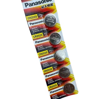 1 VIÊN pin panasonic CR2025  dùng đồng hồ kim Điện tử 3V Pin cúc áo được sử dụng phổ biến trong các thiết bị điện tử