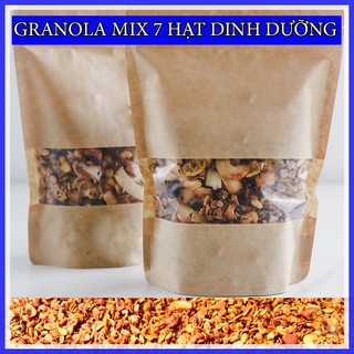 Granola ăn kiêng mix 7 loại hạt DINH DƯỠNG 100g