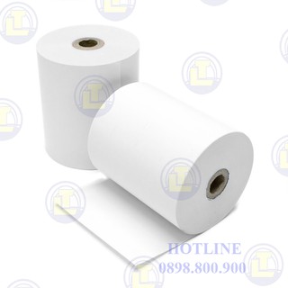 10 Cuộn Giấy In Nhiệt K80 (80mm x 45mm) In Bill/ Hóa Đơn Tính Tiền