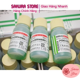 ♥𝑭𝑹𝑬𝑬𝑺𝑯𝑰𝑷♥ Tinh Chất Kích Thích Mọc Tóc SATO Thảo Dược Nhật Bản - 30ml