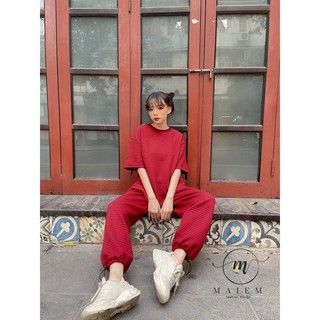 SET ÁO PHÔNG NĂNG ĐỘNG KÈM QUẦN JOGGER KHOE DÁNG