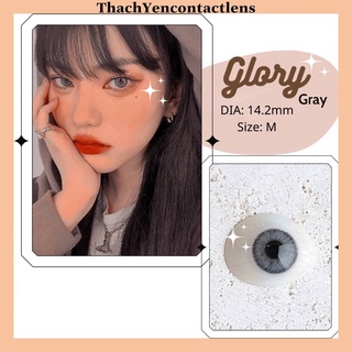 Kính áp tròng Xám Glory - Lens cận từ 0 - 10 độ