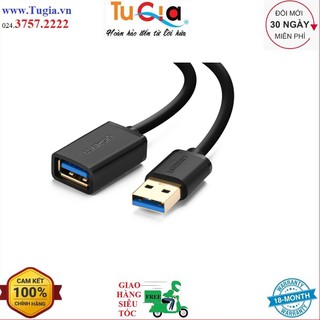 Cáp nối dài USB 30 Ugreen 10373 (2m) - Hàng Chính Hãng