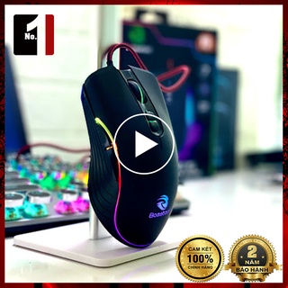Chuột Gaming Máy Tính BOSSTON M710 Led Rgb Chuột Vi Tính Laptop Pc Chơi Game Có Dây Giá Rẻ