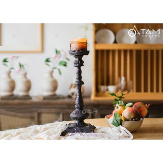 Chân nến cổ điển hoàng gia 1 ngọn cắm nến cây taper H-CHN-17
