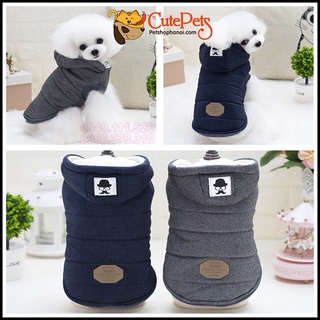 Áo mùa đông cho chó mèo Trademark BABY lót nỉ - Cutepets