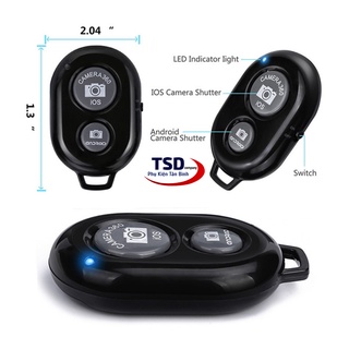 Remote Chụp Hình Smartphone, Iphone, Ipad - Nút Bấm Bluetooth